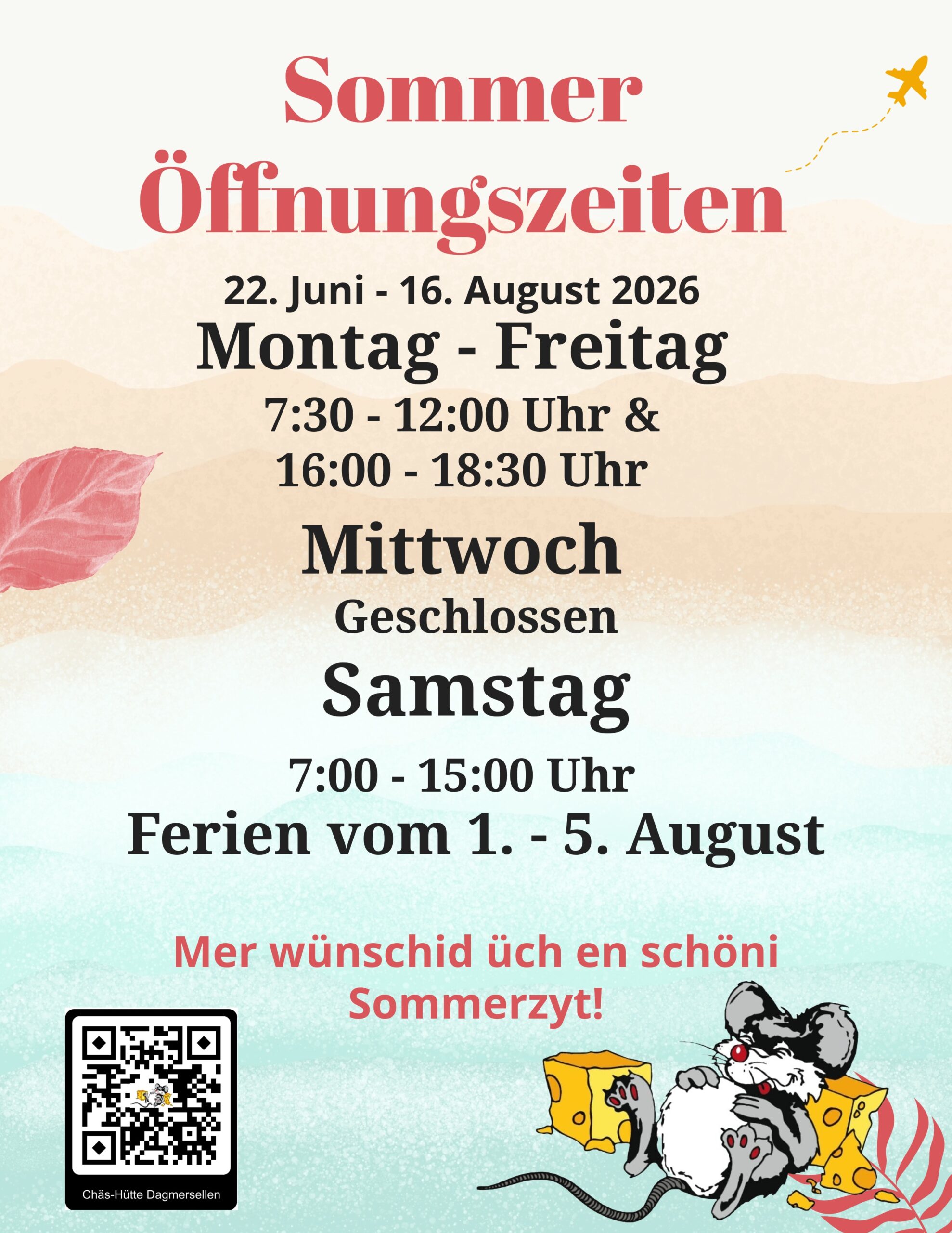Sommer 2026 Vorgezogen